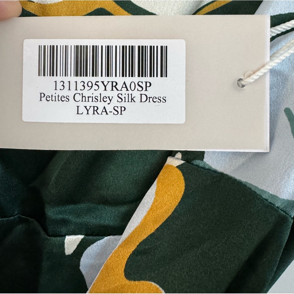 NWT Reformation Chrisley Silk Dress - Picture 5 of 7